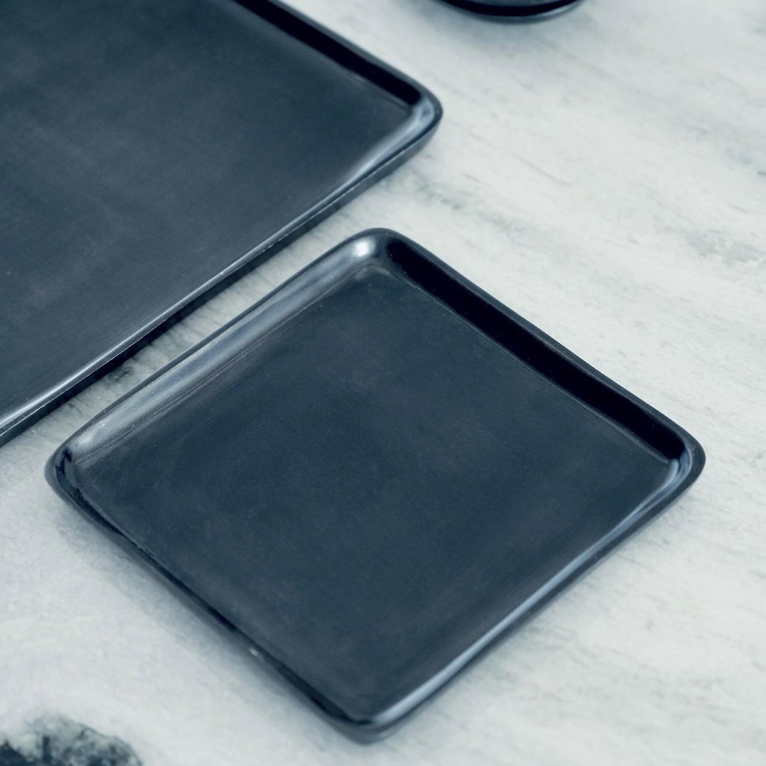 Square Plate - Uma Black