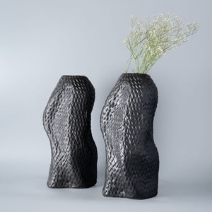 Bottega Ebony Ceramic Vase