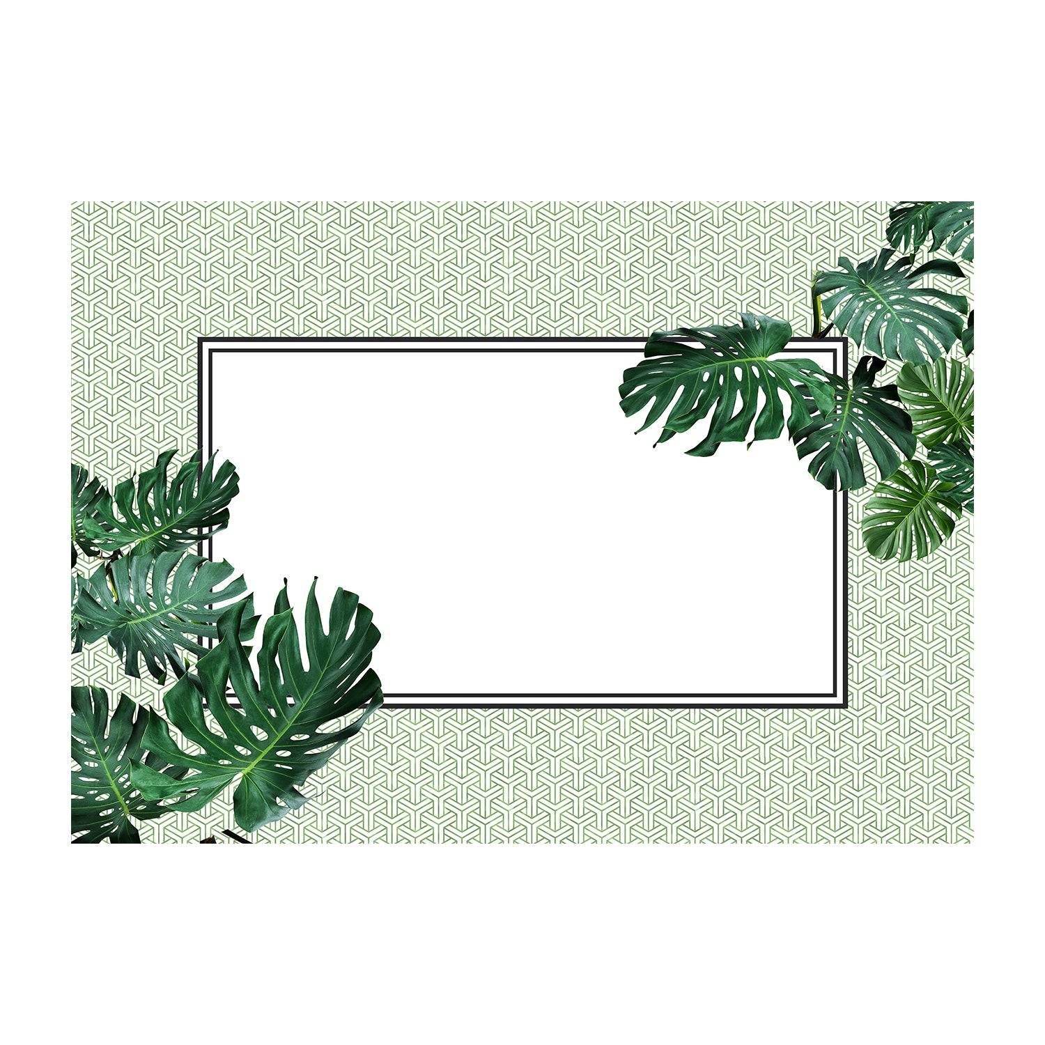Printed Table Mats - Set of 4