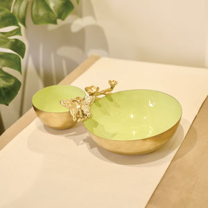 Metal Nut Bowl, Set of 2 - Assame Spring