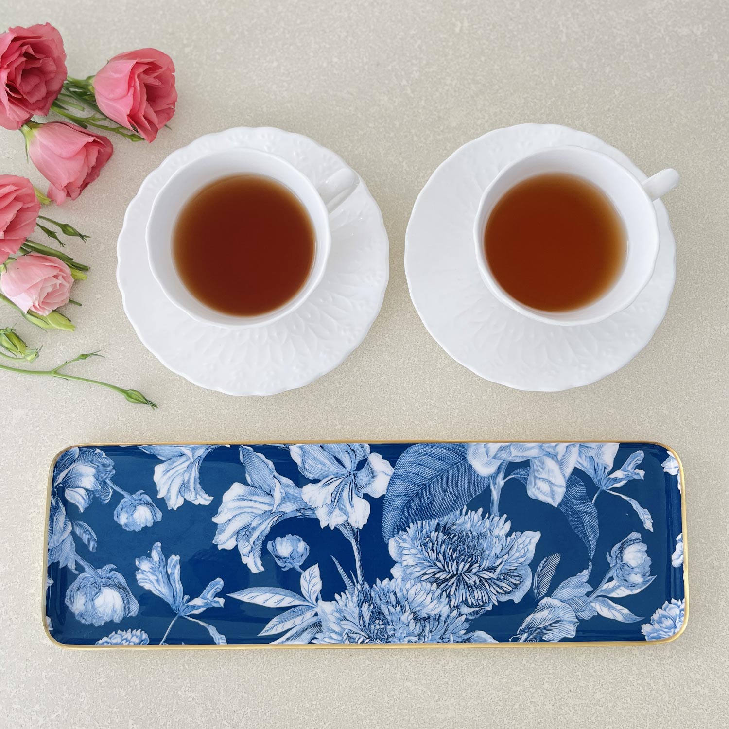 Long Serving Tray - Brittany Bleu