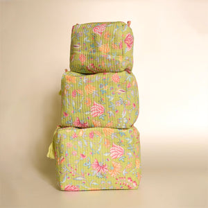Travel Pouches - Verdant Garden