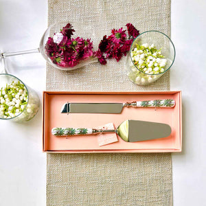 Cake Server & Knife Duo - Rambagh Regalia