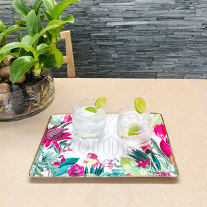 Serving Tray, Small Rectangle - Chilean Blanco