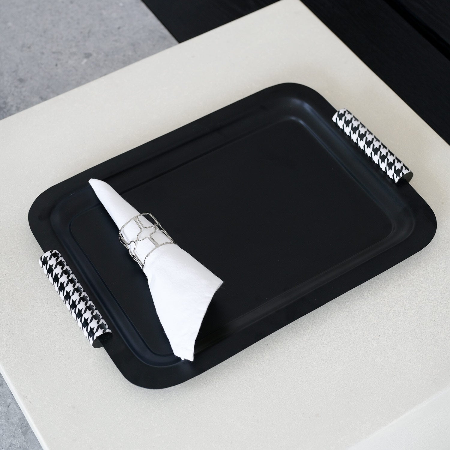 Rectangle Serving Tray - Uma Black