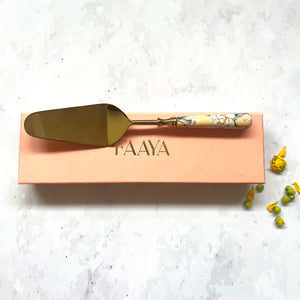 Single Cake Server  -  Lisbon Lemon