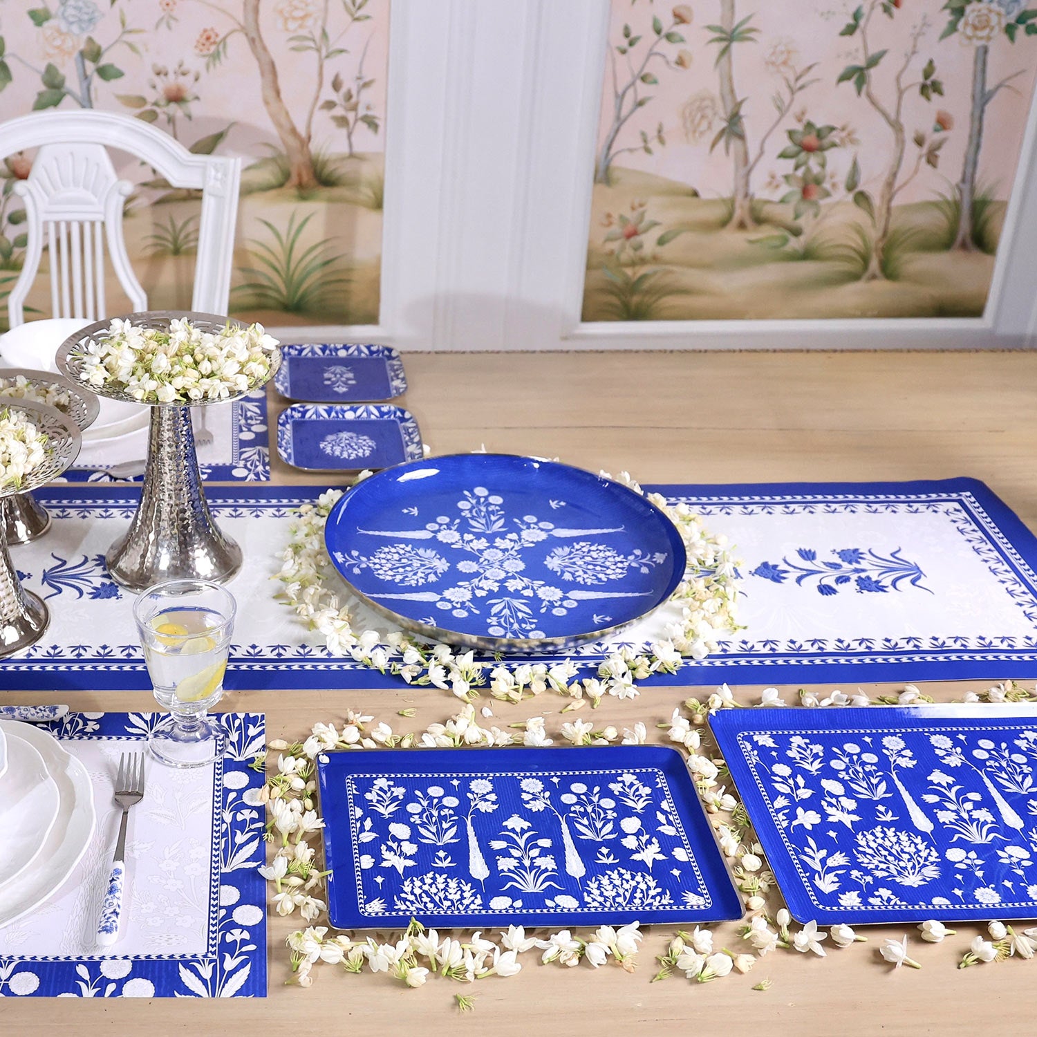 Royal Malabar Metal Rectangle Tray
