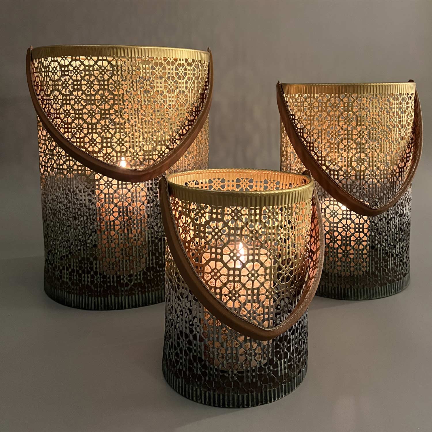 Moroccan Lanterns - set of 3