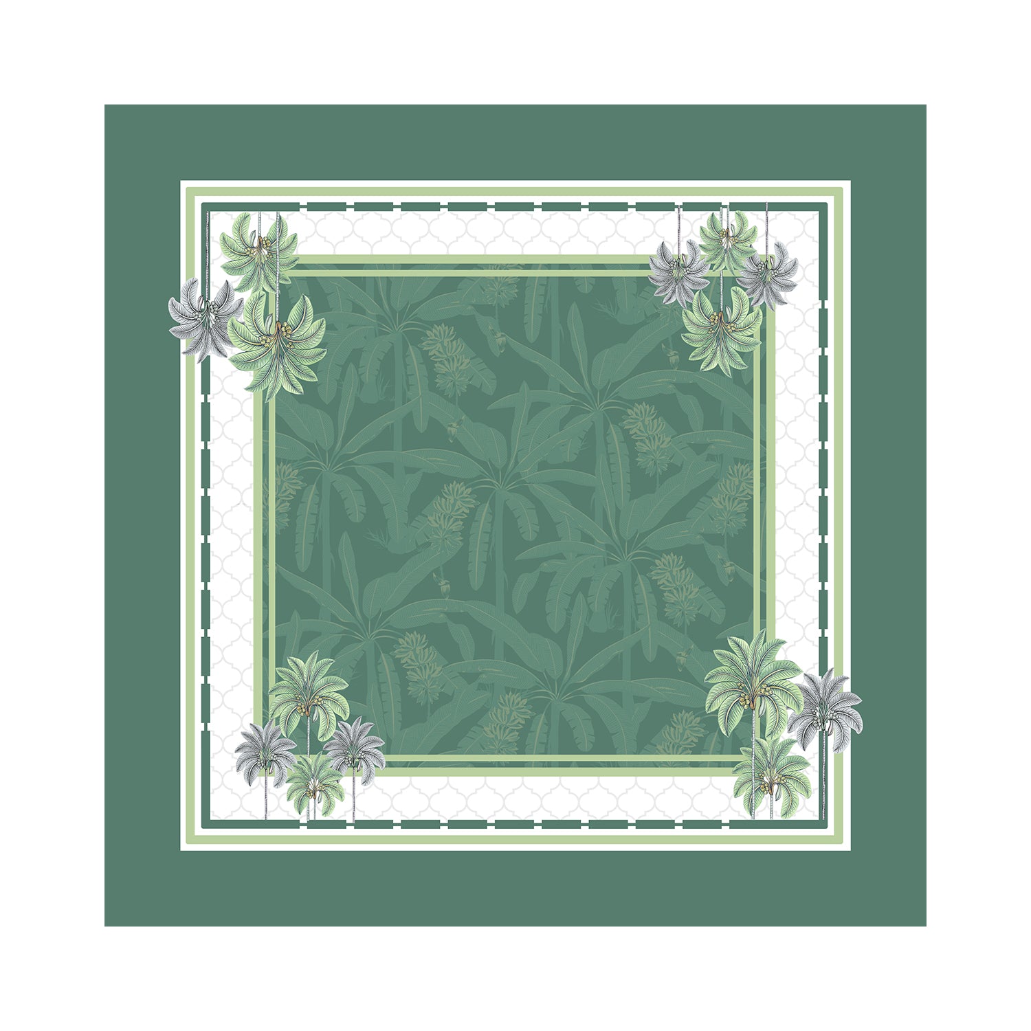 Printed Table Napkins - Set of 4