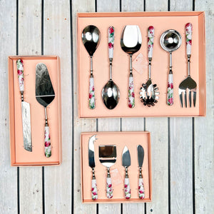 Serving Cutlery, Gift Set of 12 - Chilean Blanco