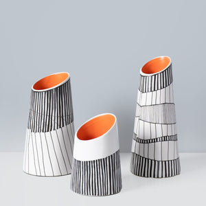 Stratos Saffron Ceramic Vase