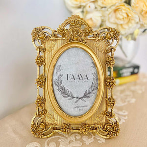 Photoframe, Gold - Victorian