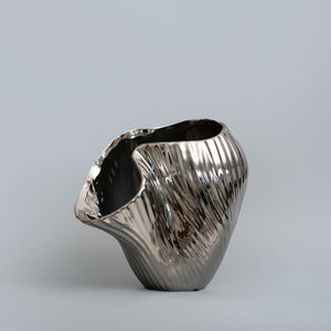Pewter Cascade Vase