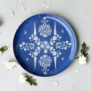 Metal Round Tray - Royal Malabar