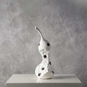 Polka Dots Ceramic Pear
