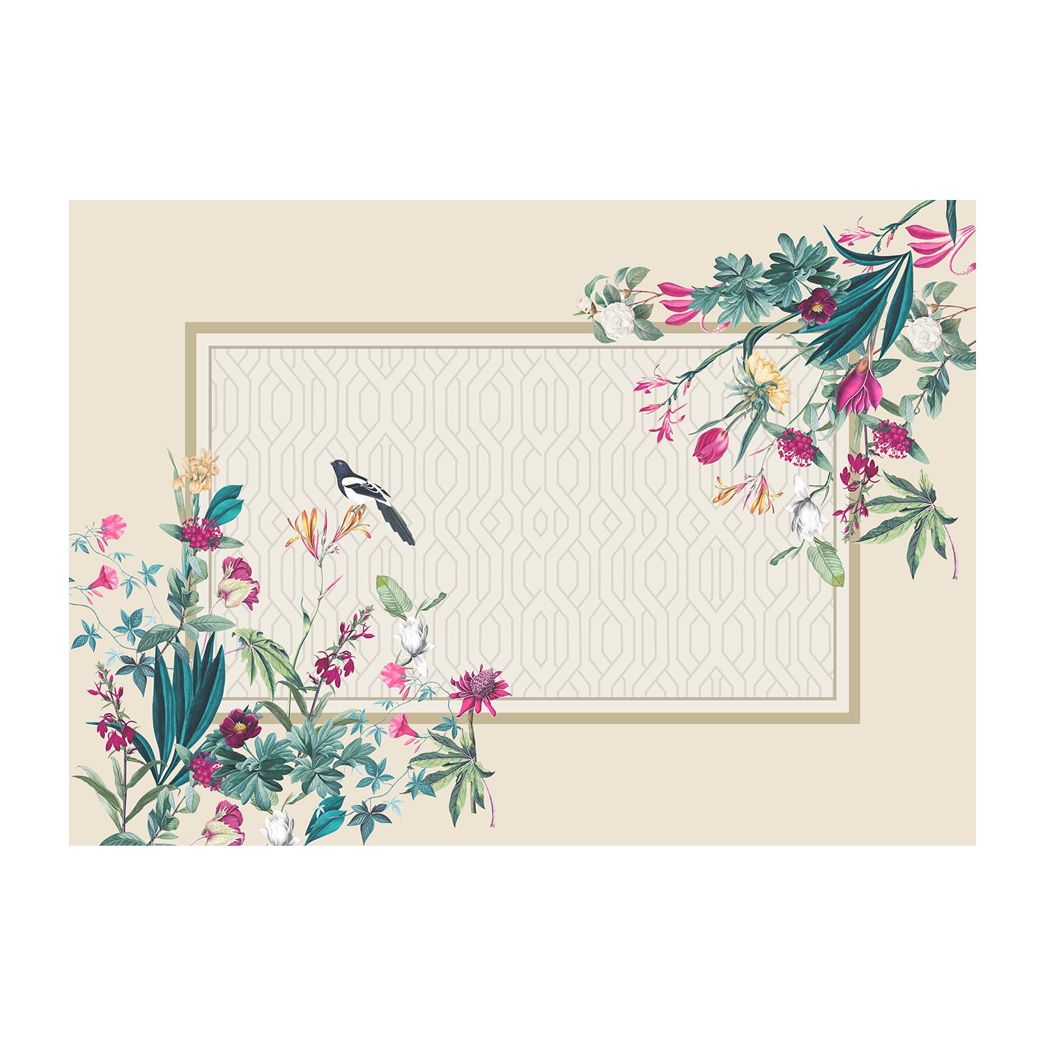 Printed Table Mats - Set of 4