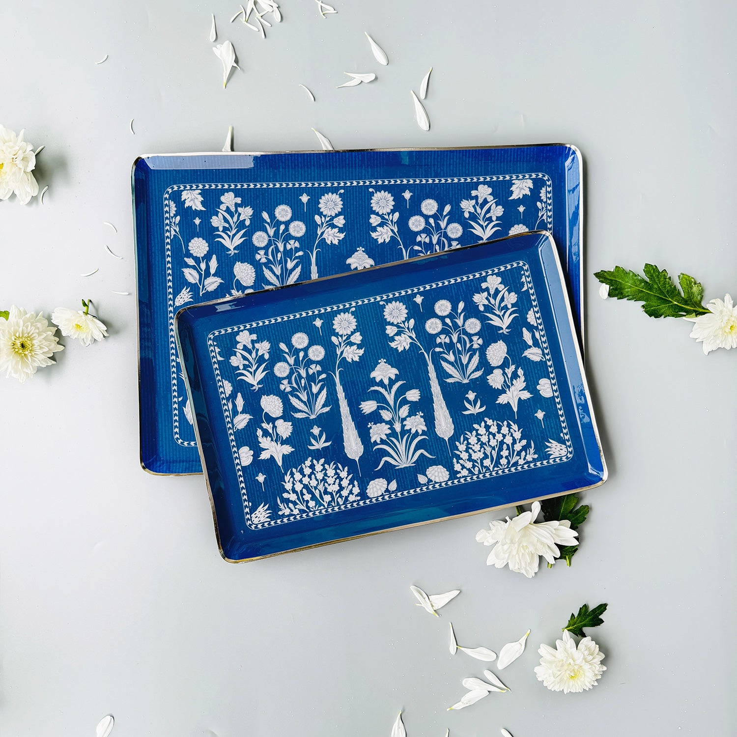 Royal Malabar Metal Rectangle Tray