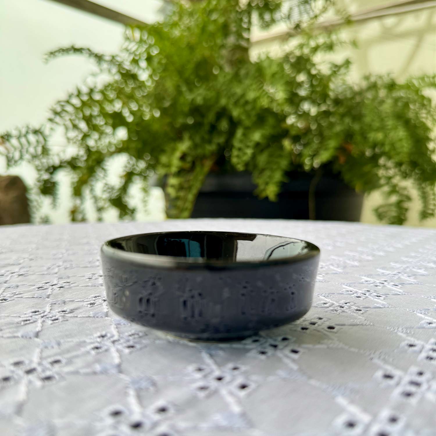 Ceramic Dip Bowl Small - Blue