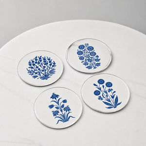 Mirror Round Coasters - Royal Malabar