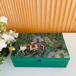 Glass Suede Box - Royal Rambagh