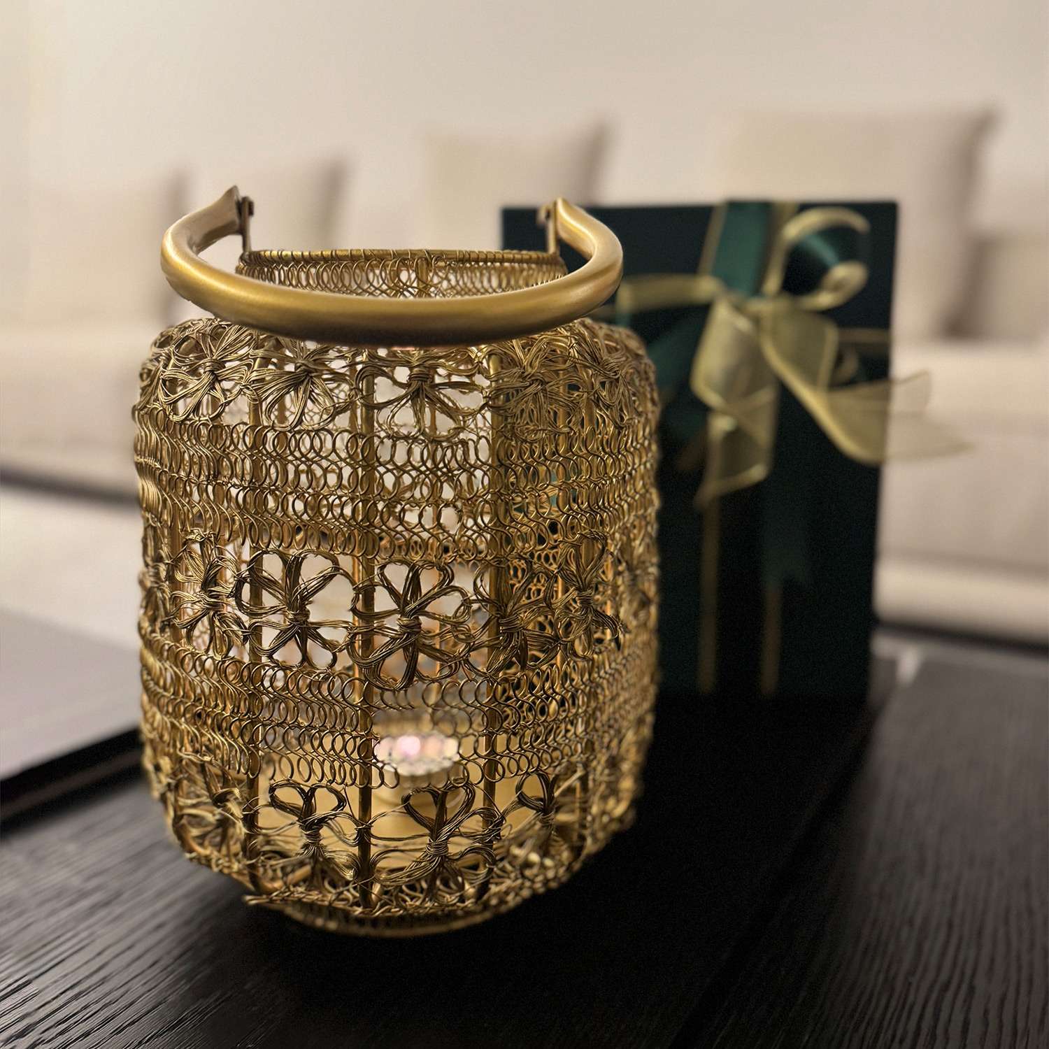 Mini Jali Lantern Metal