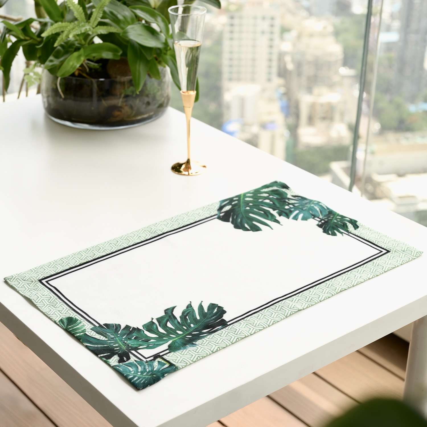 Printed Table Mats - Set of 4