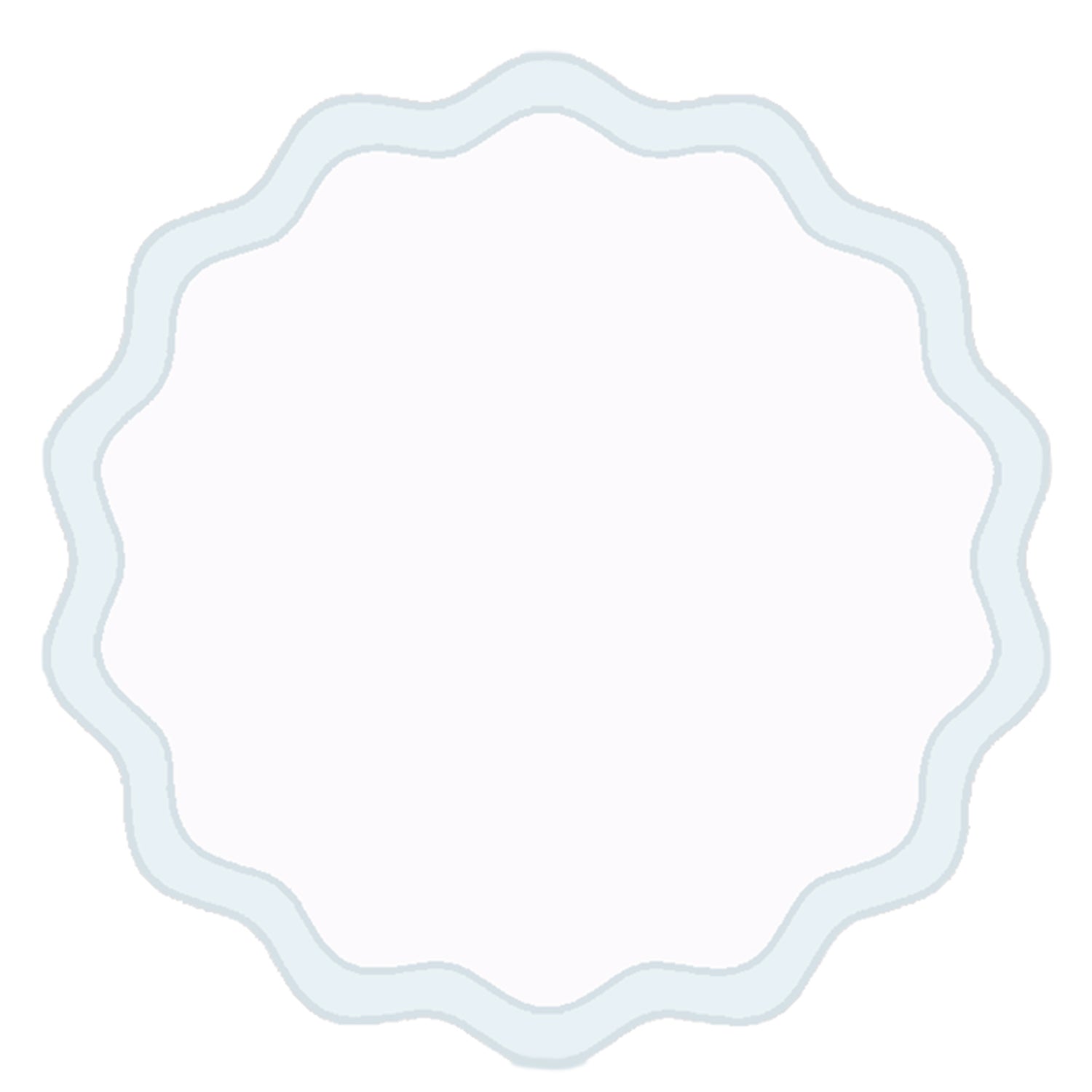 Petal Edge Table Mats - Set of 4