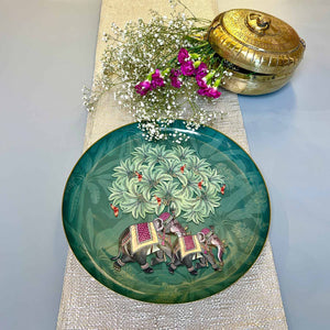 Round Serving Tray - Royal Rambagh