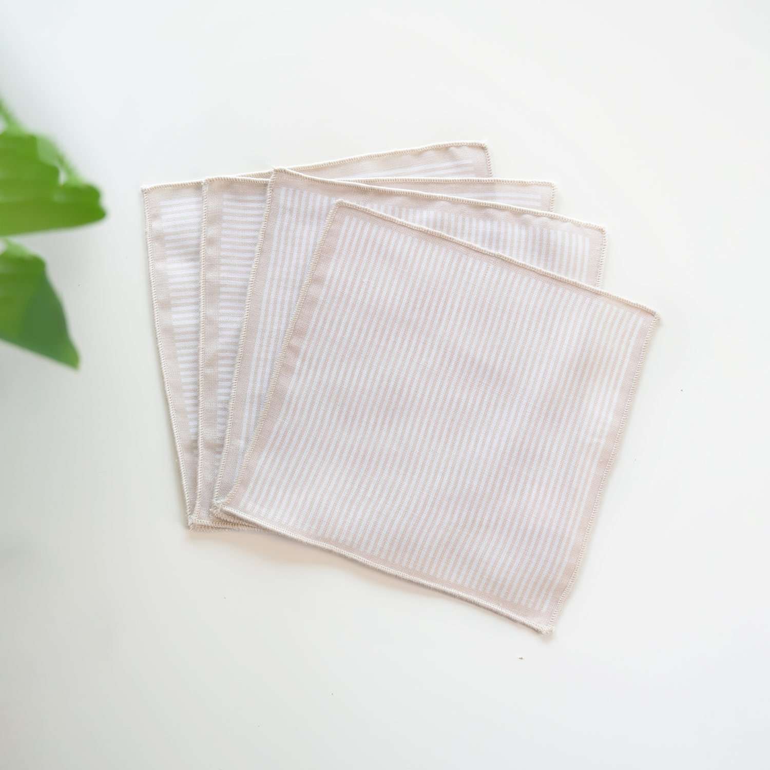 Printed Cocktail Napkins - Set of 4