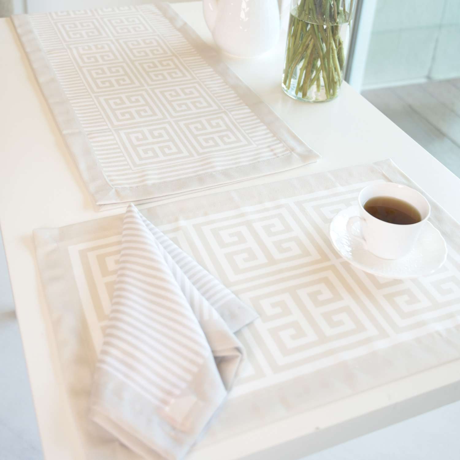 Printed Table Mats - Set of 4