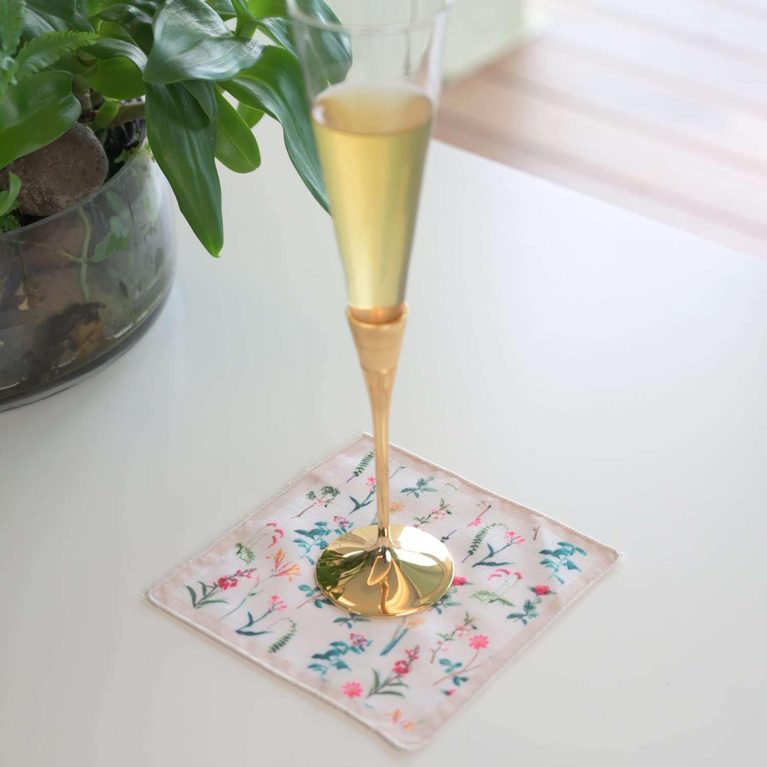 Printed Cocktail Napkins - Set of 4