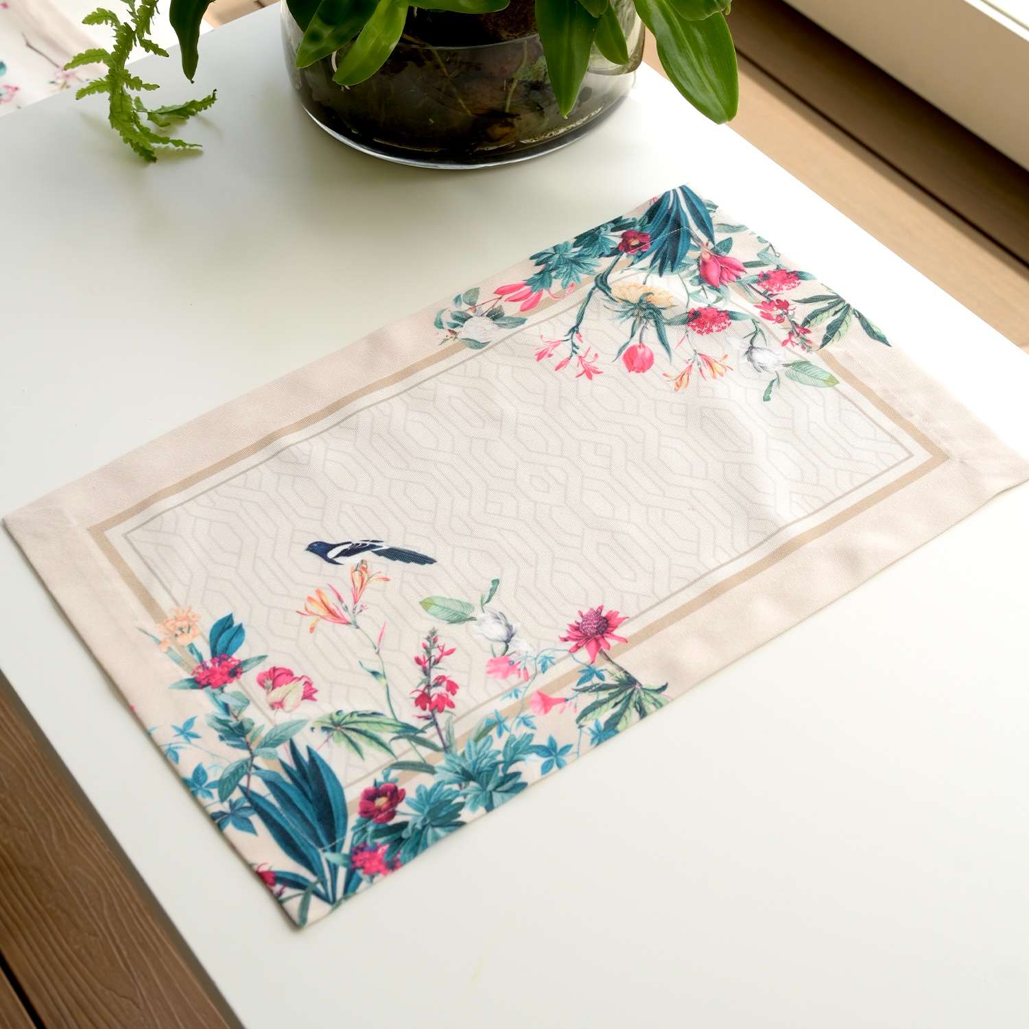 Printed Table Mats - Set of 4
