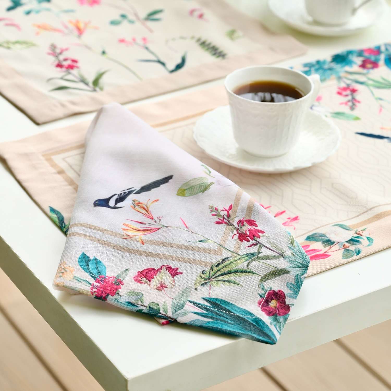 Printed Table Napkins - Set of 4