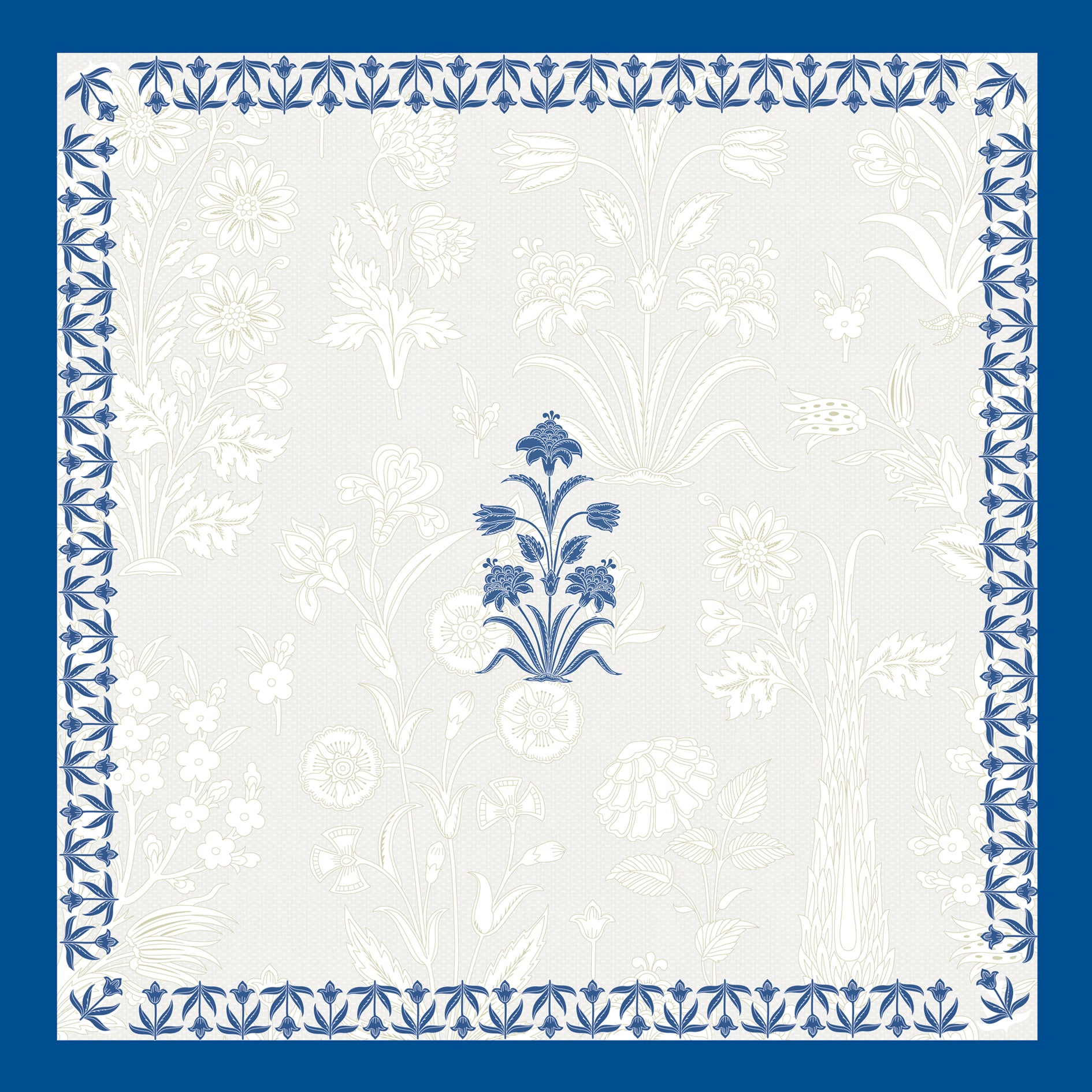 Printed Cocktail Napkins - Set of 4