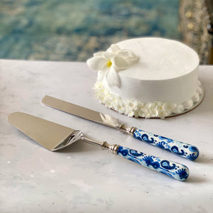 Cake Server & Knife Duo - Bali Boho