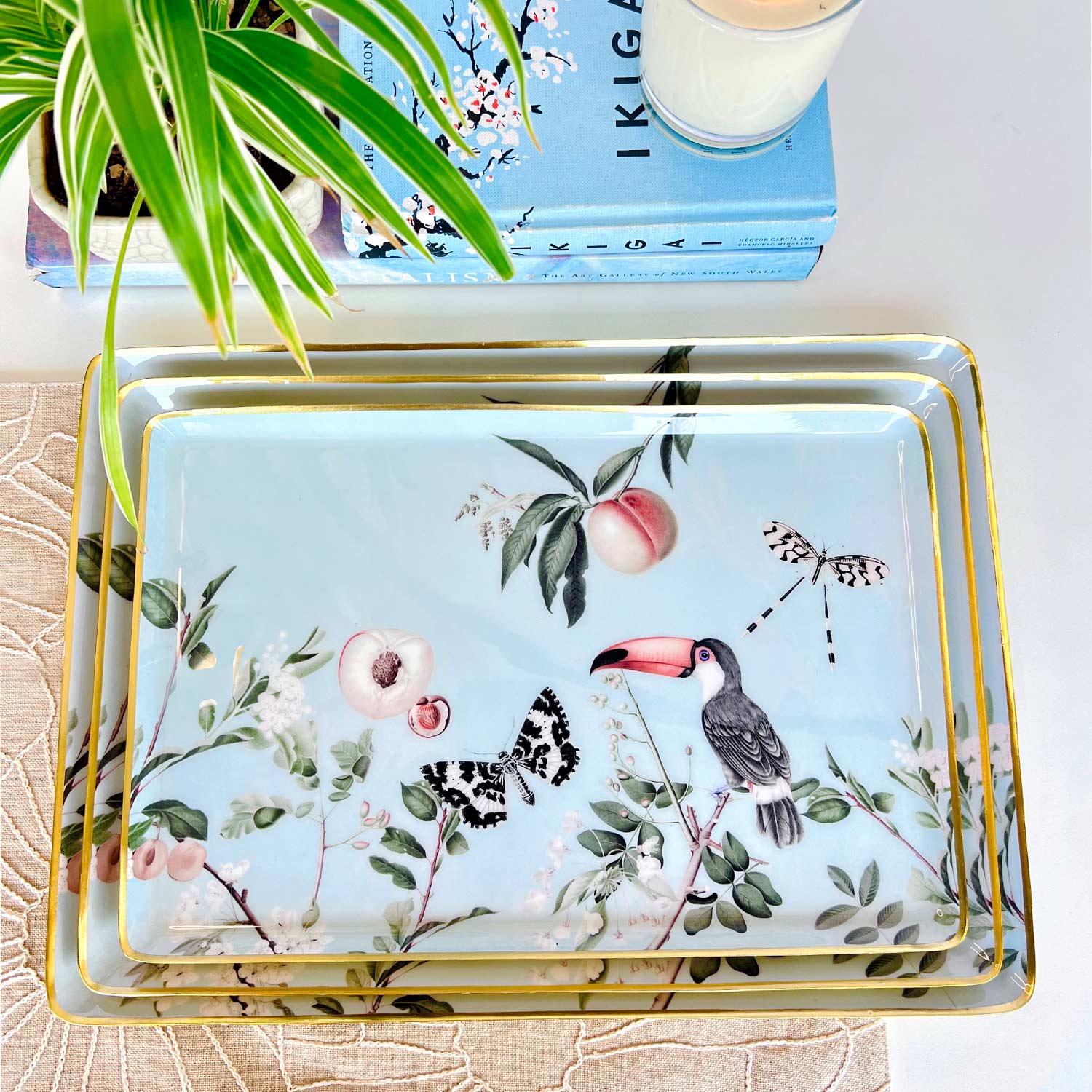 Serving Tray, Small Rectangle - Toco Breeze