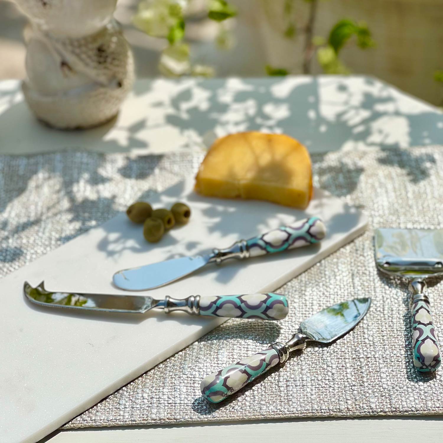 Serving Cutlery, Gift Set of 12 - Moroccan Mint