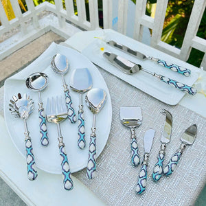 Serving Cutlery, Gift Set of 12 - Moroccan Mint