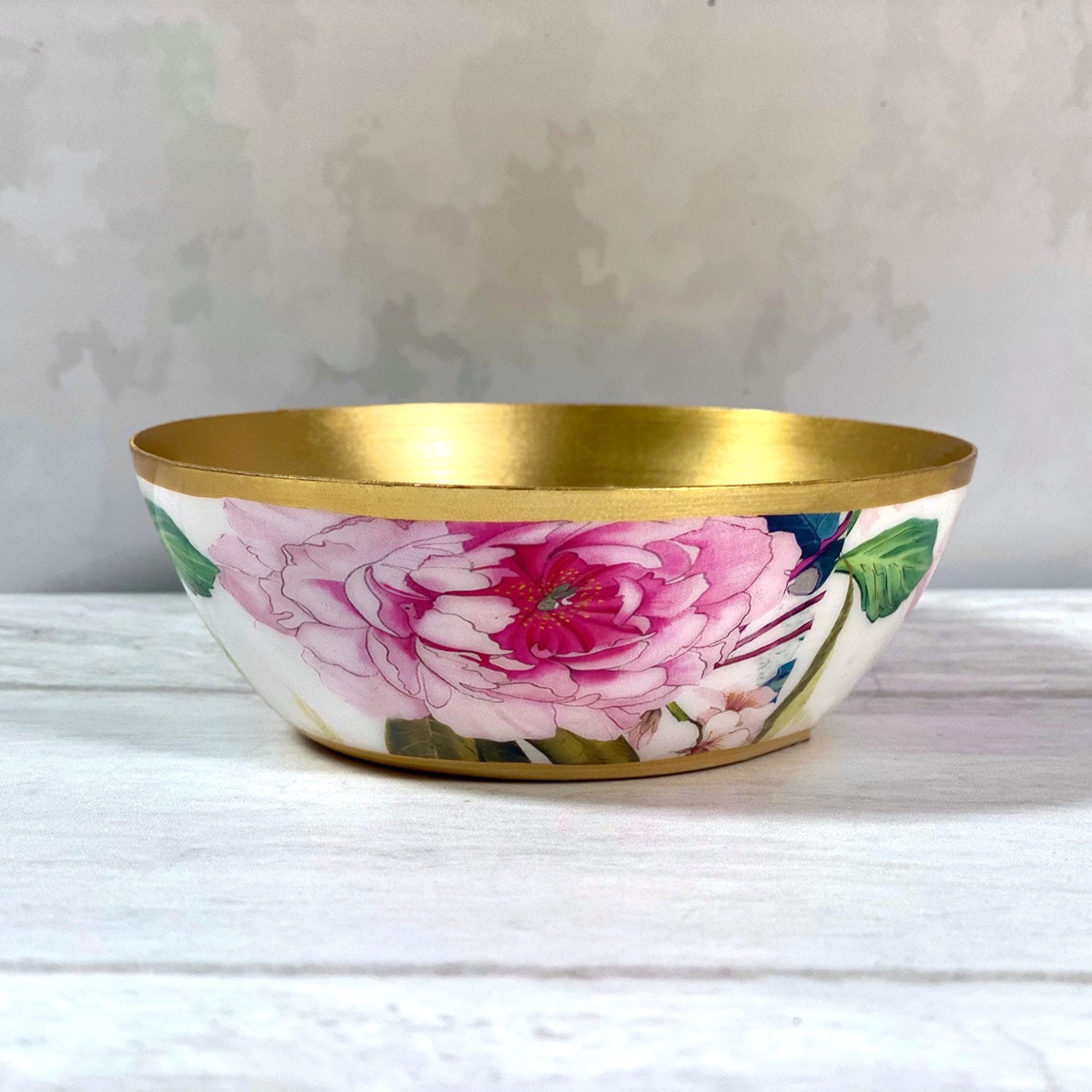 Oval Platter With Dip Bowl - Tudor Blooms