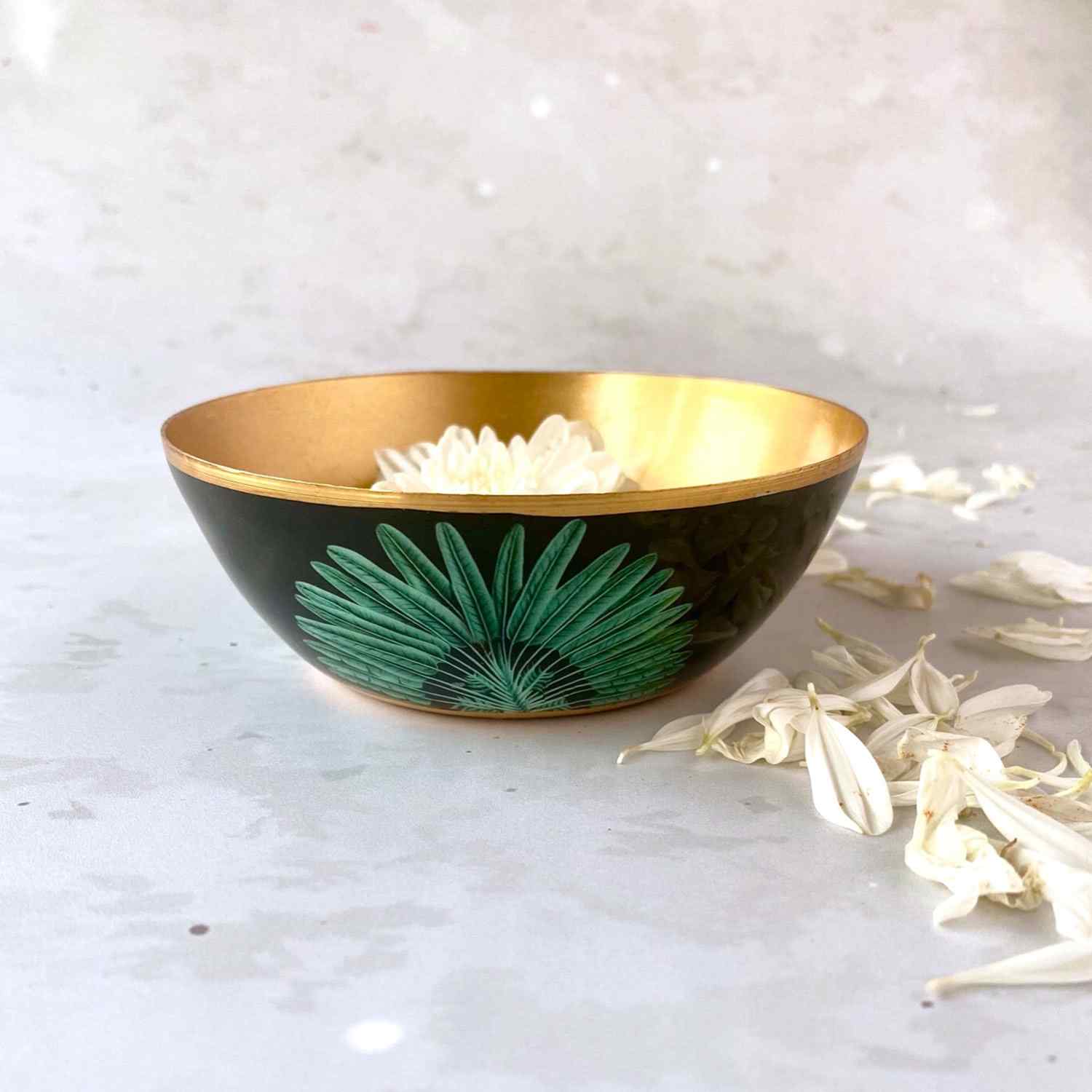 Oval Platter With Dip Bowl - Amazonia Night