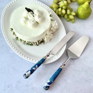 Cake Server & Knife Duo - Ceylon Dusk