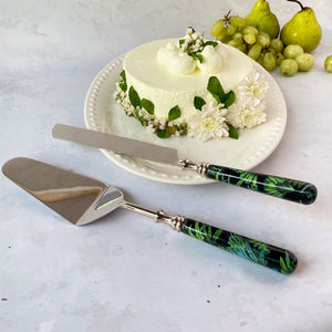 Cake Server & Knife Duo - Amazonia Night